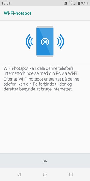 Vælg OK