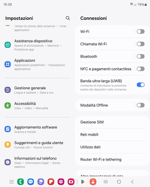 Scorri e seleziona Aggiornamenti software