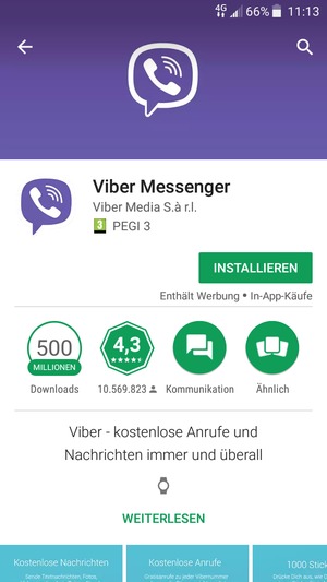 Wählen Sie INSTALLIEREN
