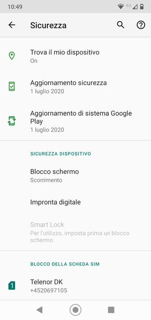 Scorri e seleziona Public