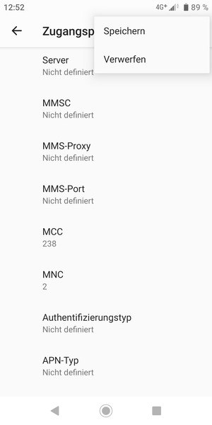 Wählen Sie Speichern