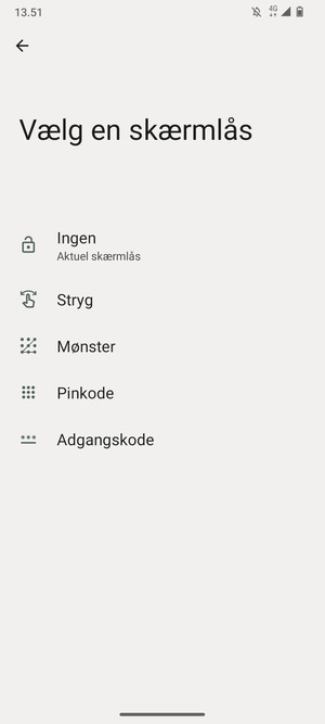 Vælg Mønster