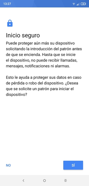 Seleccione la opción deseada