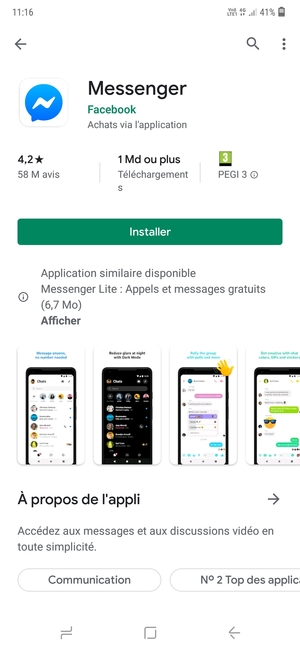 Sélectionnez Installer