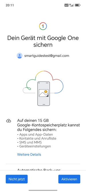 Wählen Sie Aktivieren