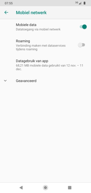 Selecteer Geavanceerd