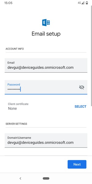 Enter your password