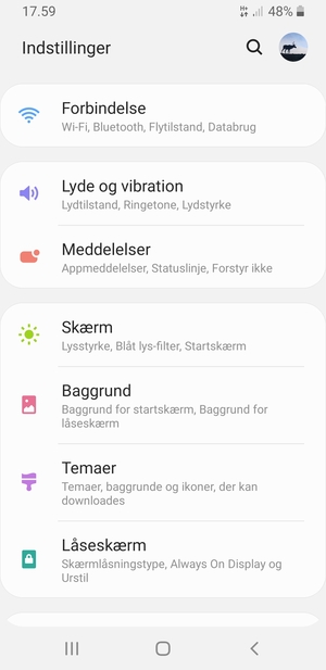 Vælg Forbindelse
