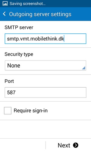 Uncheck the Require sign-in checkbox and select Next