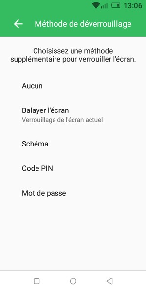 Sélectionnez Schéma