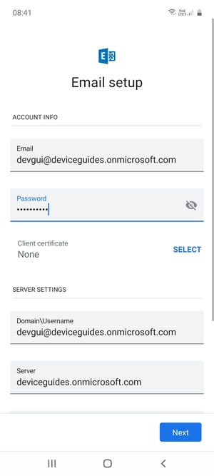 Enter your password