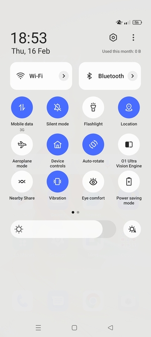 Select Silent mode for silent mode