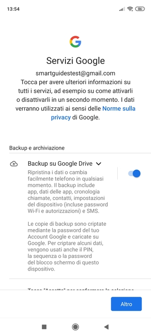 Seleziona Altro