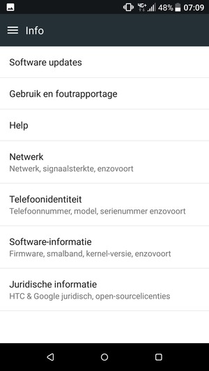 Selecteer Software updates