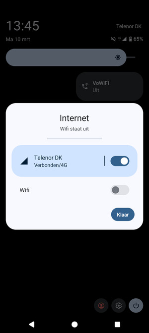 Selecteer Klaar