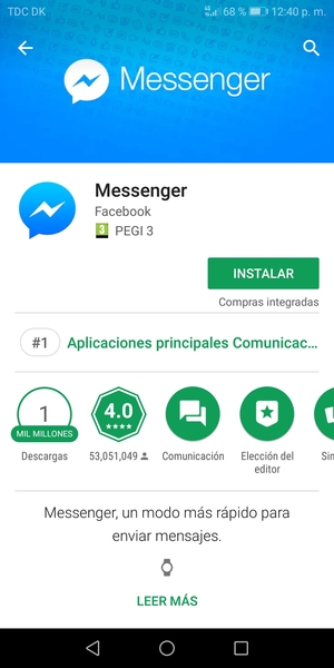 Seleccione INSTALAR