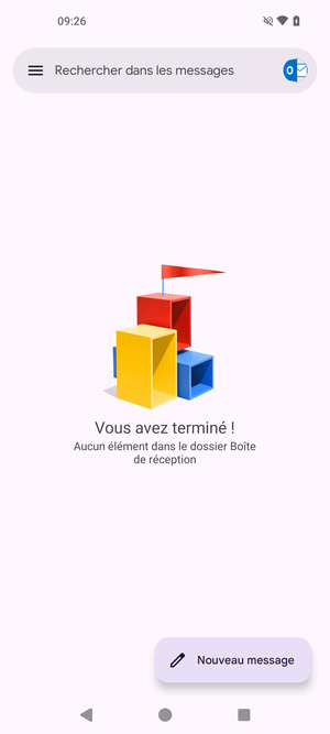 Votre messagerie Hotmail est prête à l'emploi