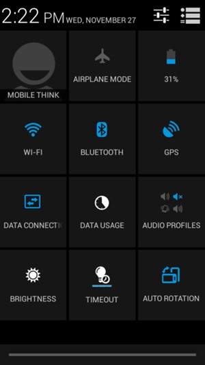 Select GPS to disable it