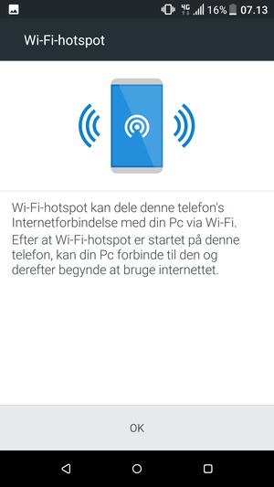 Vælg OK
