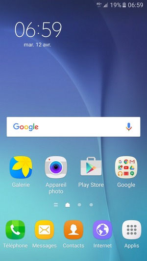 Sélectionnez Play Store