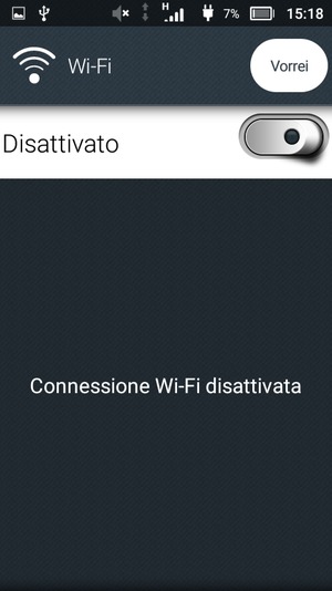 Attiva Wi-Fi