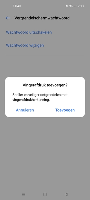 Selecteer uw voorkeursoptie