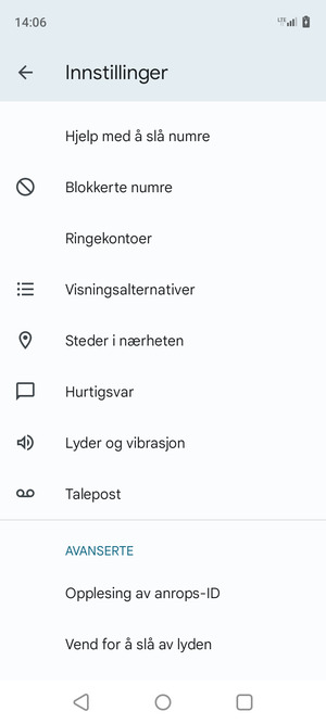 Bla til og velg Talepost