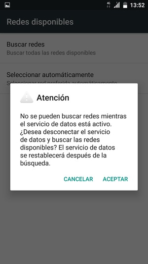 Seleccione ACEPTAR
