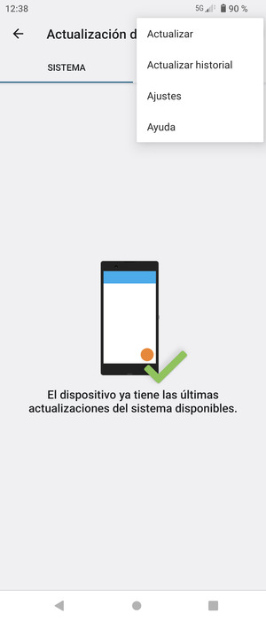 Seleccione Actualizar