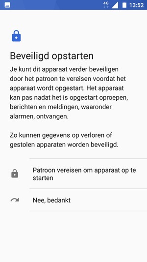 Selecteer uw voorkeursoptie