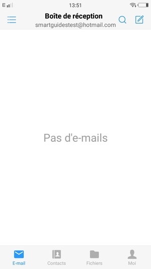 Votre messagerie Hotmail est prête à l'emploi