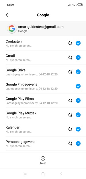 Uw contactpersonen van Google worden nu gesynchroniseerd met uw smartphone