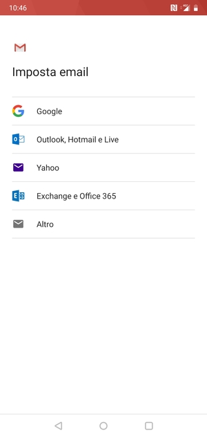 Seleziona Outlook, Hotmail e Live