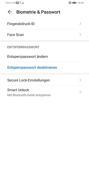 Ihr Handy ist jetzt mit einer Bildschirmsperre gesichert