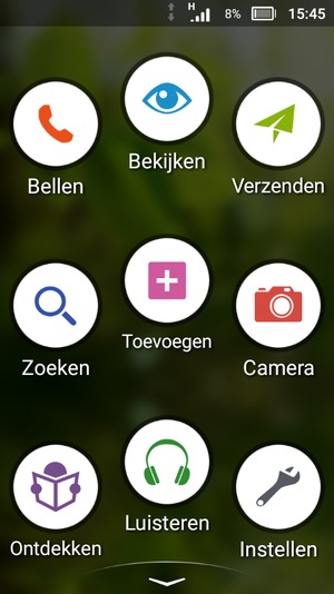 Selecteer Instellen