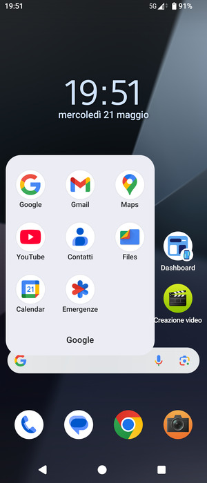 Seleziona Gmail
