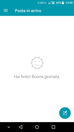 Il tuo account è pronto per l'uso