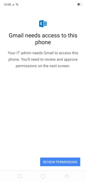 Select REVIEW PERMISSIONS