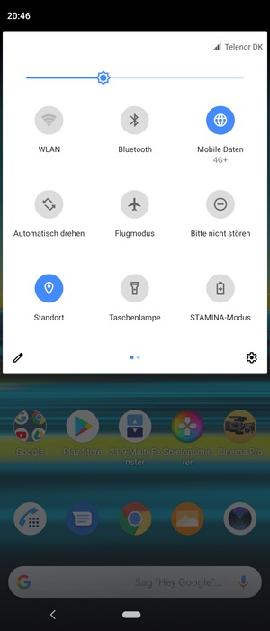 Schalten Sie Standort aus