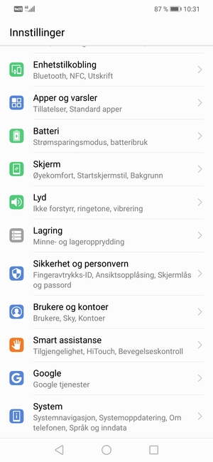 Velg Batteri
