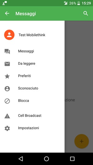 Seleziona Impostazioni