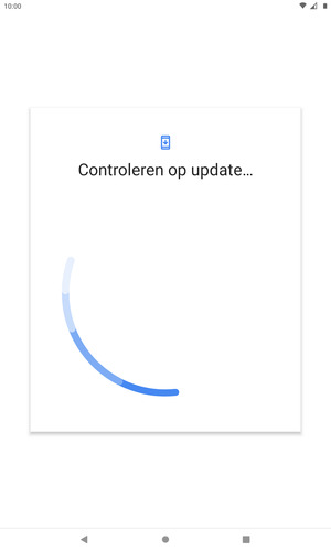 Wacht tot de zoekopdracht beëindigd is