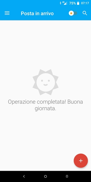 Il tuo Gmail è pronto per l'uso