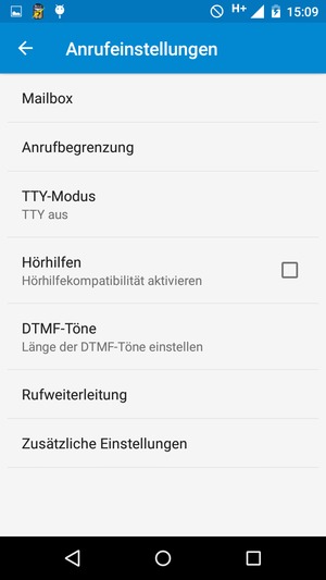 Wählen Sie Mailbox