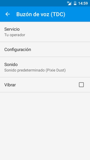 Seleccione Configuración