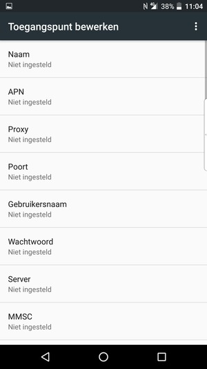 Voer mms-gegevens in