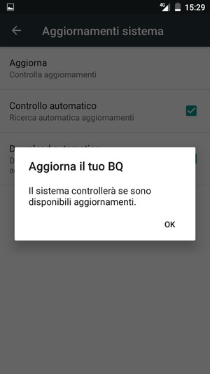 Seleziona OK