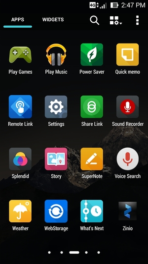 Select Settings