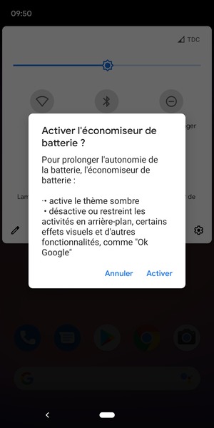 Sélectionnez Activer