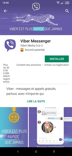 Sélectionnez INSTALLER